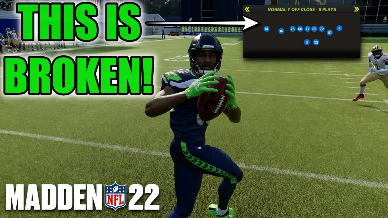 THIS IS BROKEN! MOST OVERPOWERED MADDEN 22 MONEY PLAY