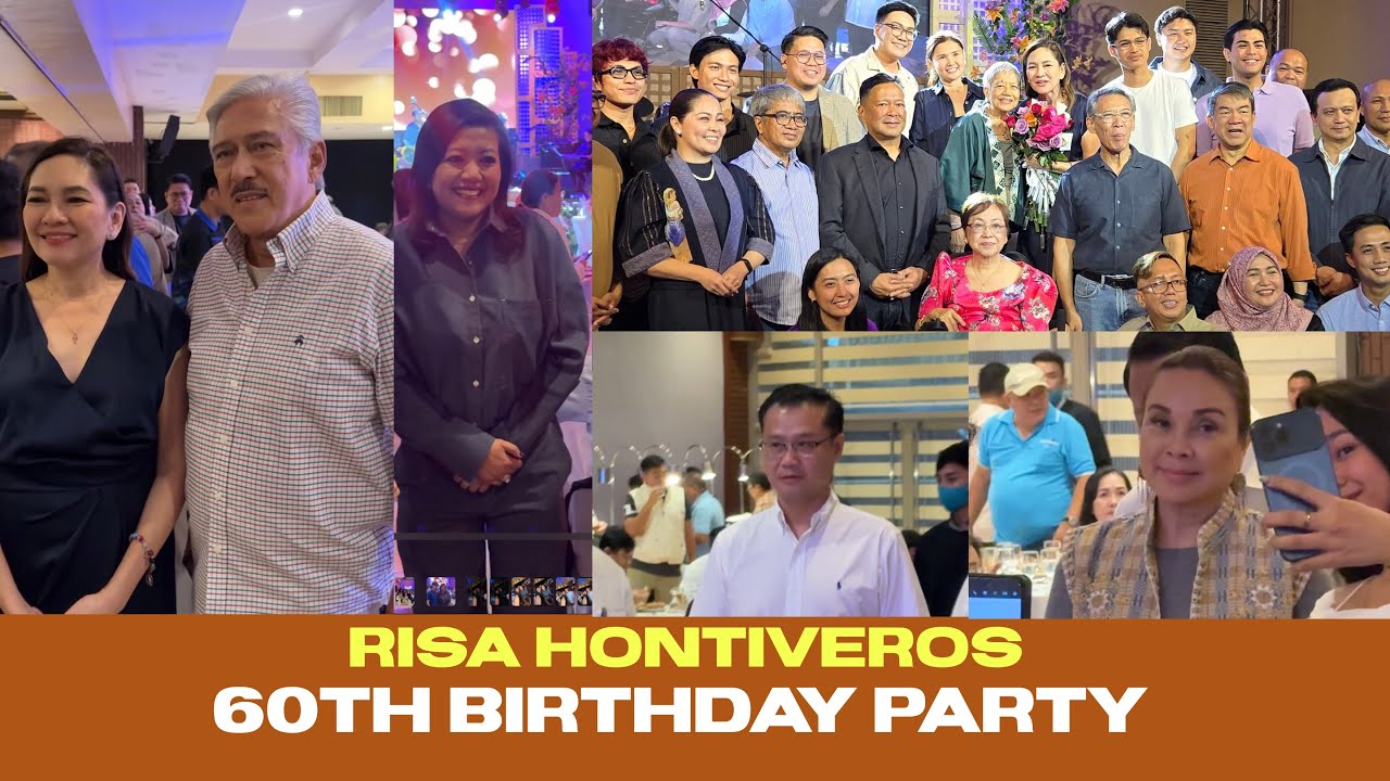 TITO SOTTO AND MANY POLITICIANS GATHERED TOGETHER FOR SEN RISA’S BIRTHDAY