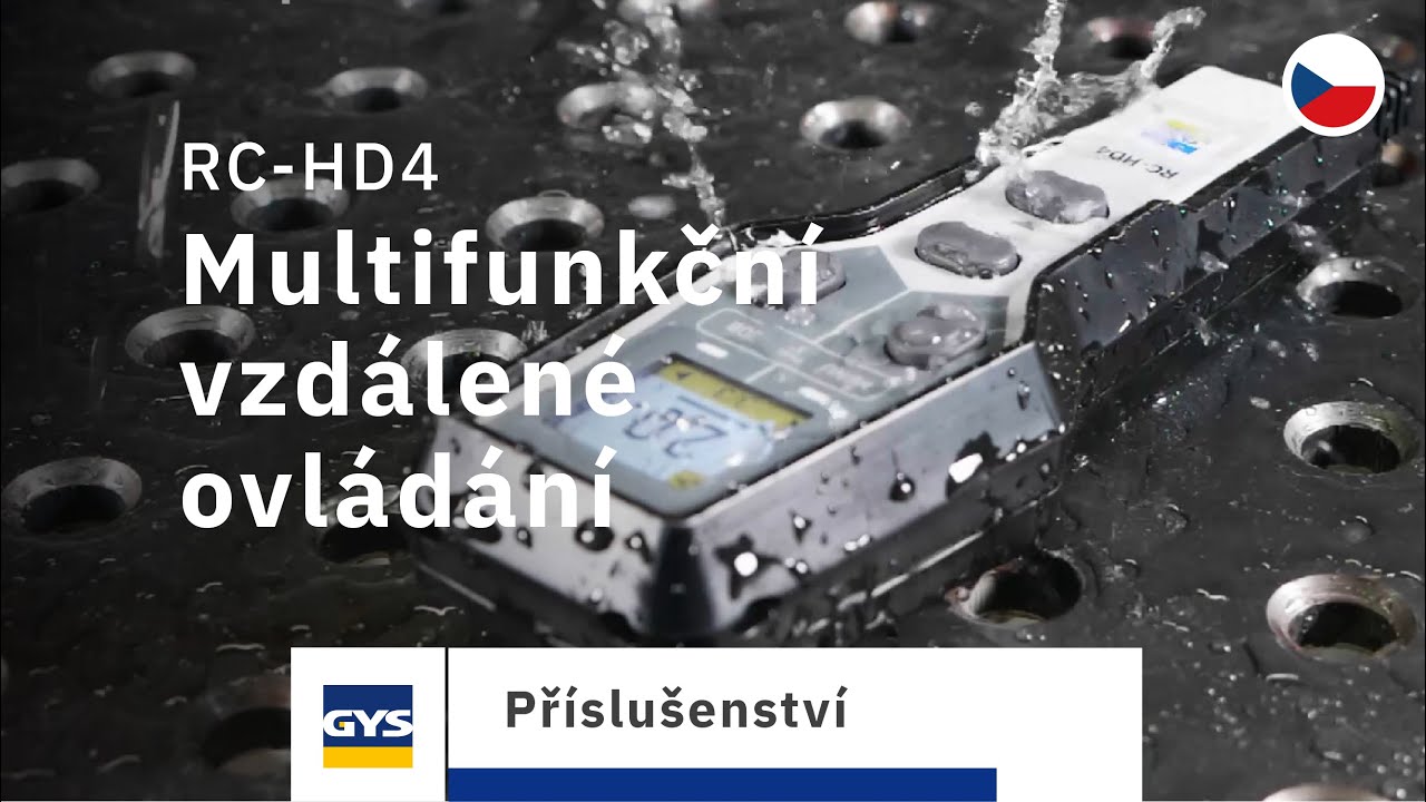 Ergonomické digitální vzdálene ovládání: RC-HD4