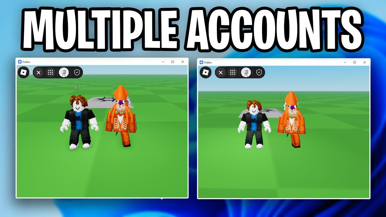 Как управлять несколькими аккаунтами Roblox одновременно (2026) - Играйте в Roblox с несколькими ...