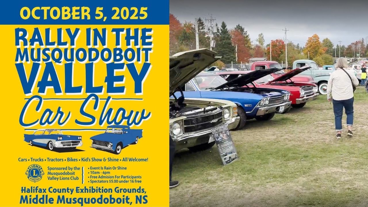The BIGGEST Rally in the Musquodoboit Valley Yet! | Mopars, Classics & Fall Vibes