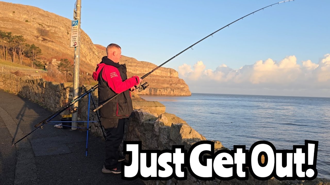 Llandudno Wall Sea Fishing - MY TAKE ON THE PULLEY PENNEL RIG !