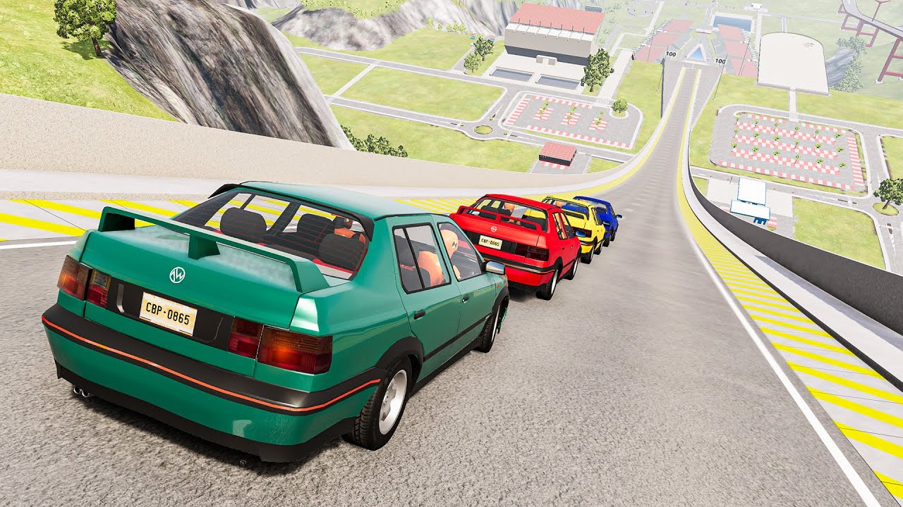 Epic High Speed Car Jumps #235 – BeamNG Drive | CrashBoomPunk