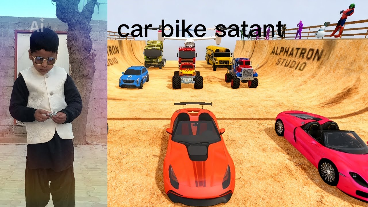 Game play super car and bike 🚴satand #game #video #subscribe #supercars 