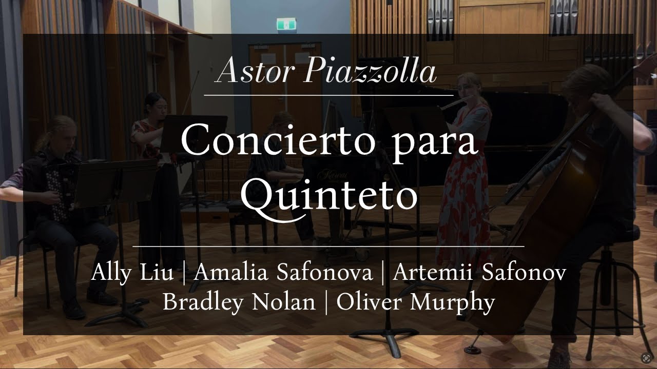 Concierto para quinteto — Astor  Piazzolla, performed by the Tango Mango Quintet