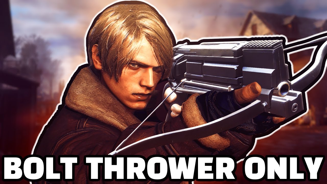 Resident Evil 4 but I can only use the worst weapon