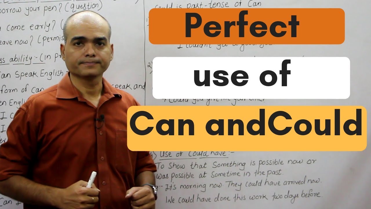 Where to use 'can' and 'could'. | with real-life examples.| by Dr. Sandeep Patil.