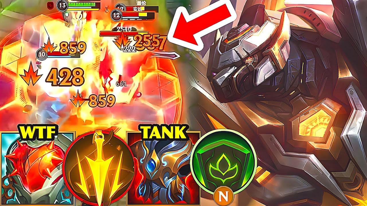 Wild Rift China Volibear Jungle | HEARTSTEEL TANK & DPS COMBO! UNKILLABLE BEAR?! | Build & Runes