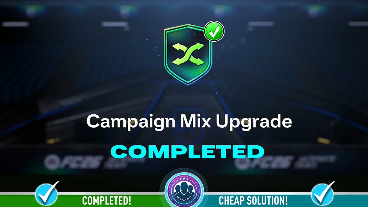 Открыт пакет SBC для обновления Campaign Mix &mdash; недорогое решение и советы по SBC &mdash; FC 26