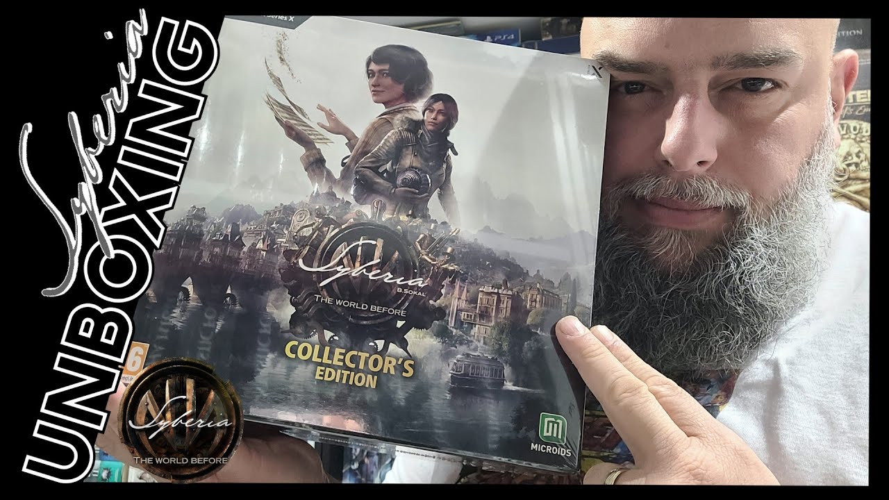 UNBOXING - SYBERIA THE WORLD BEFORE COLLECTOR - L'UN DES PLUS BEAUX COLLECTORS DE MICROIDS !