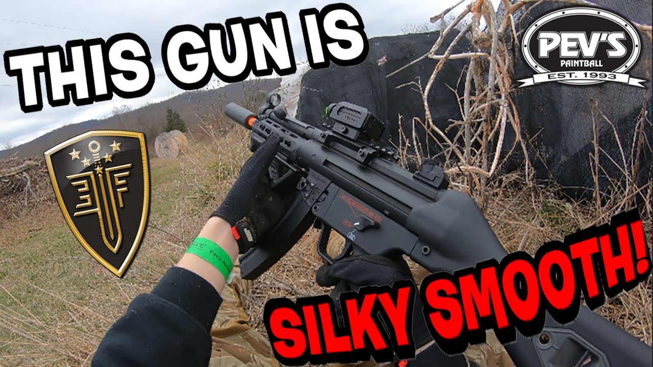 Elite Force MP5 ZOOM CAM GAMEPLAY || Pevs Paintball || QSAirsoft