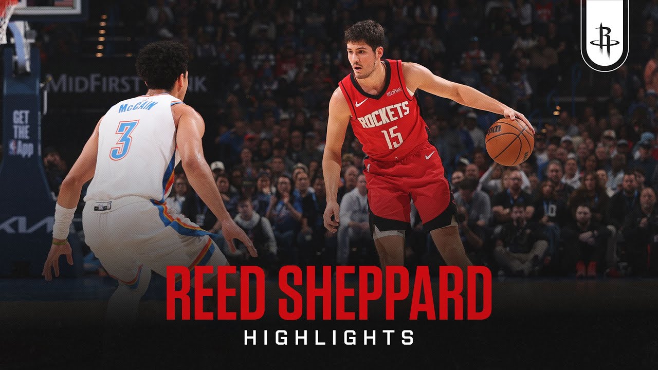 Reed Sheppard (16 points) Highlights vs. Oklahoma City Thunder