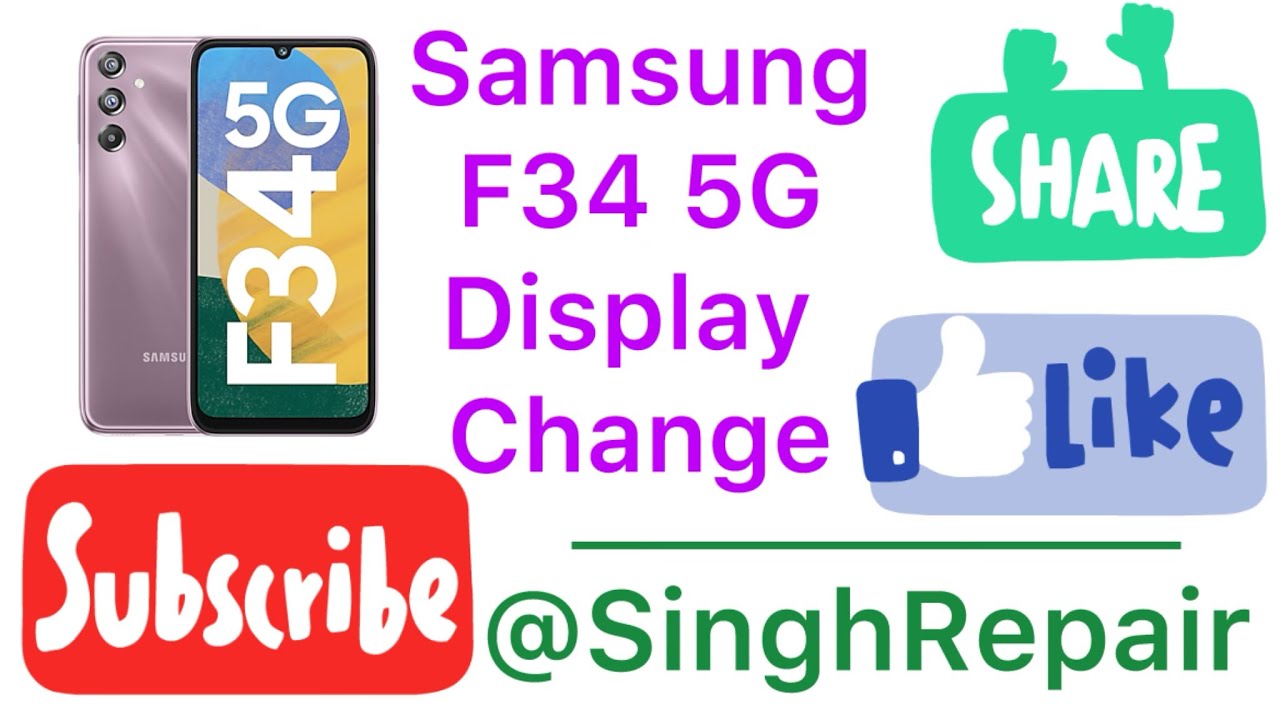 SAMSUNG | F34 5G | DISPLAY CHANGE| @SinghRepair #mobilephonerepair #viralvideo #displayreplace