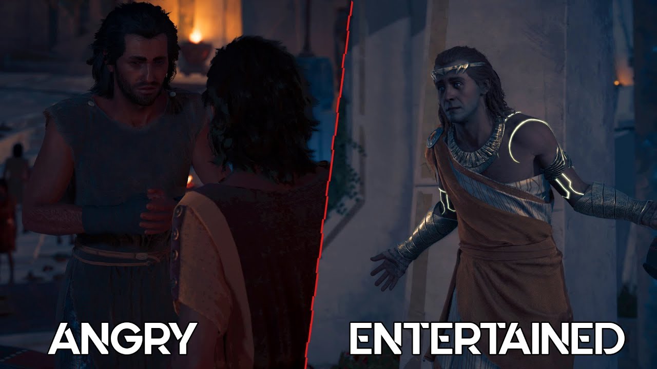 Kill or Spare everyone- Crowd Pleaser All Choices/Outcomes- AC Odyssey - Judgement of Atlantis DLC