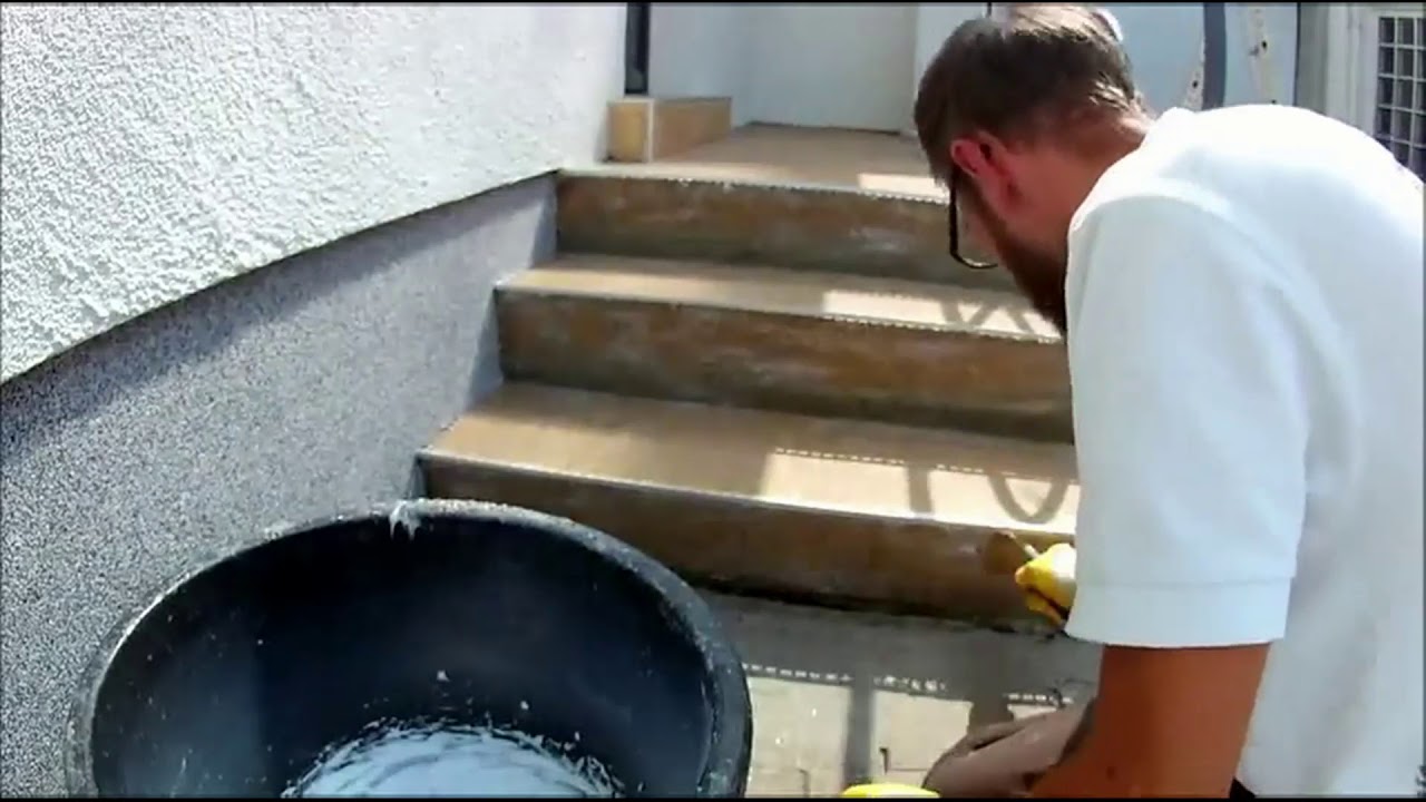 FuboTech @ Work - Treppensanierung mit Steinteppich