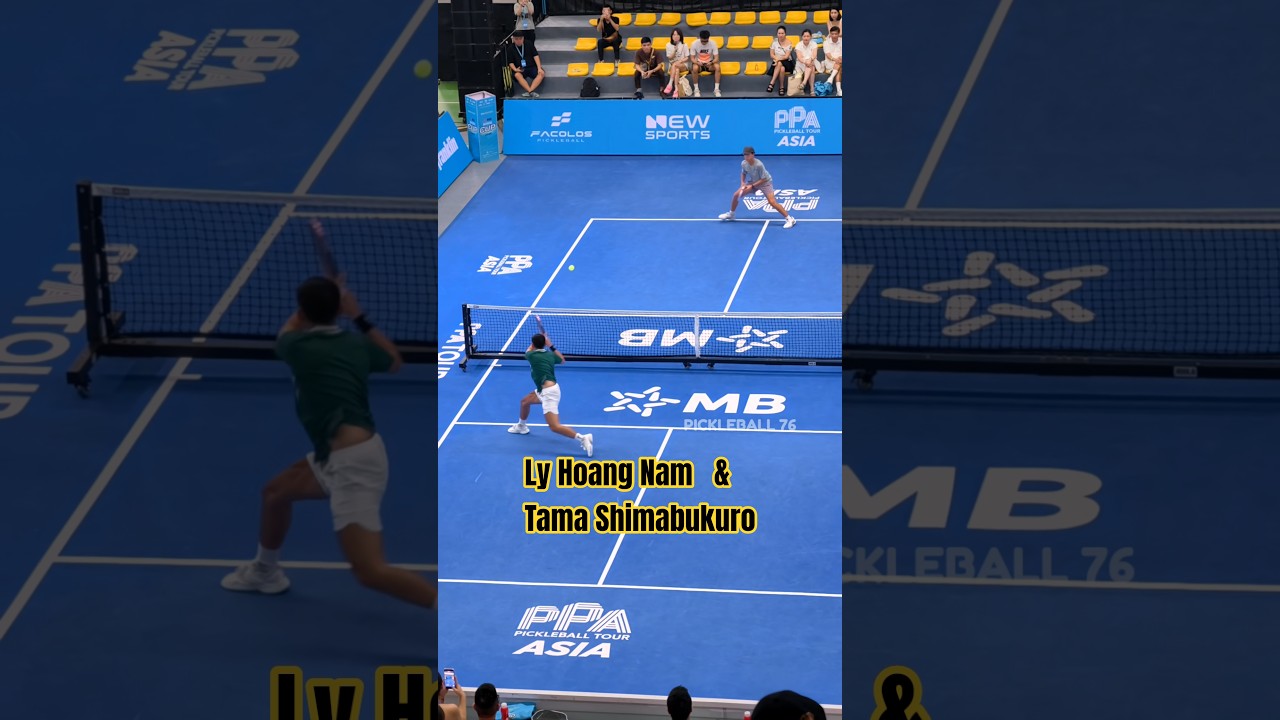 Ly Hoang Nam & Tama Shimabukuro #pickleball #usapickleball #pickleballhighlights
