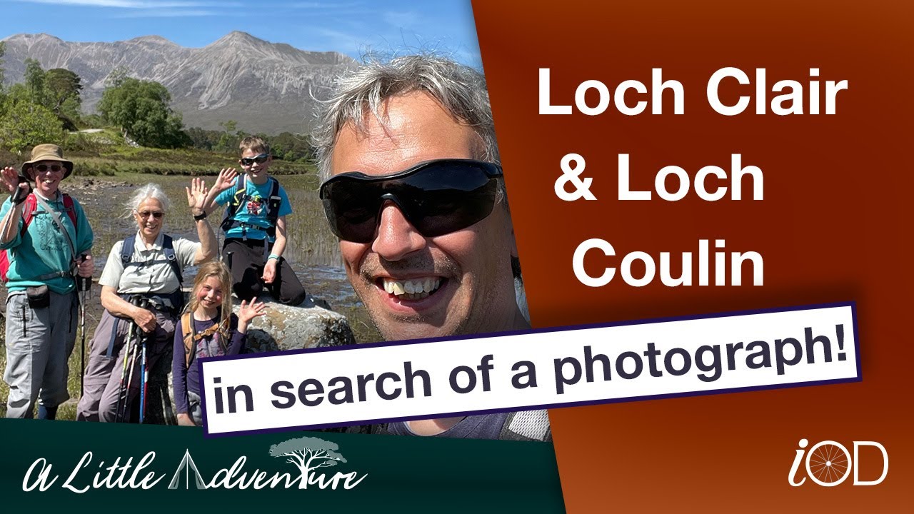 In Search of a Photograph - Hiking into Loch Clair and Loch Coulin - Torridon Mountains