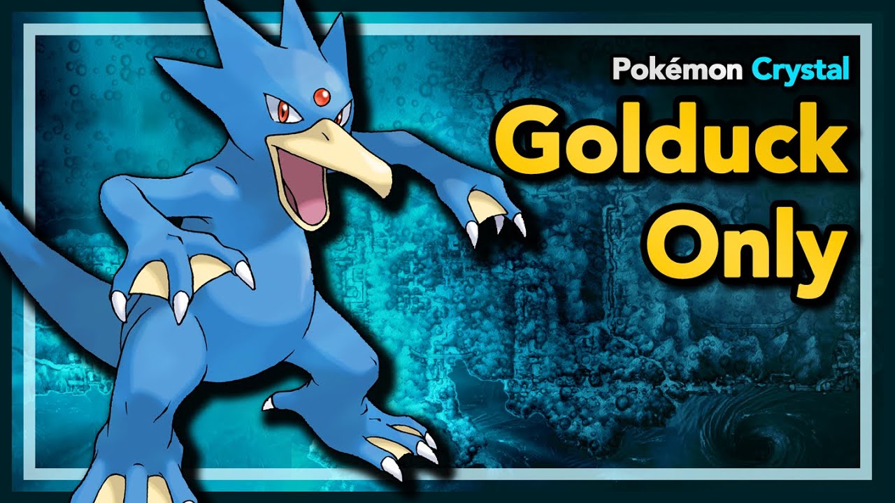 How fast can I beat Pokémon Crystal with Golduck only? - Pokémon Crystal Solo Challenge