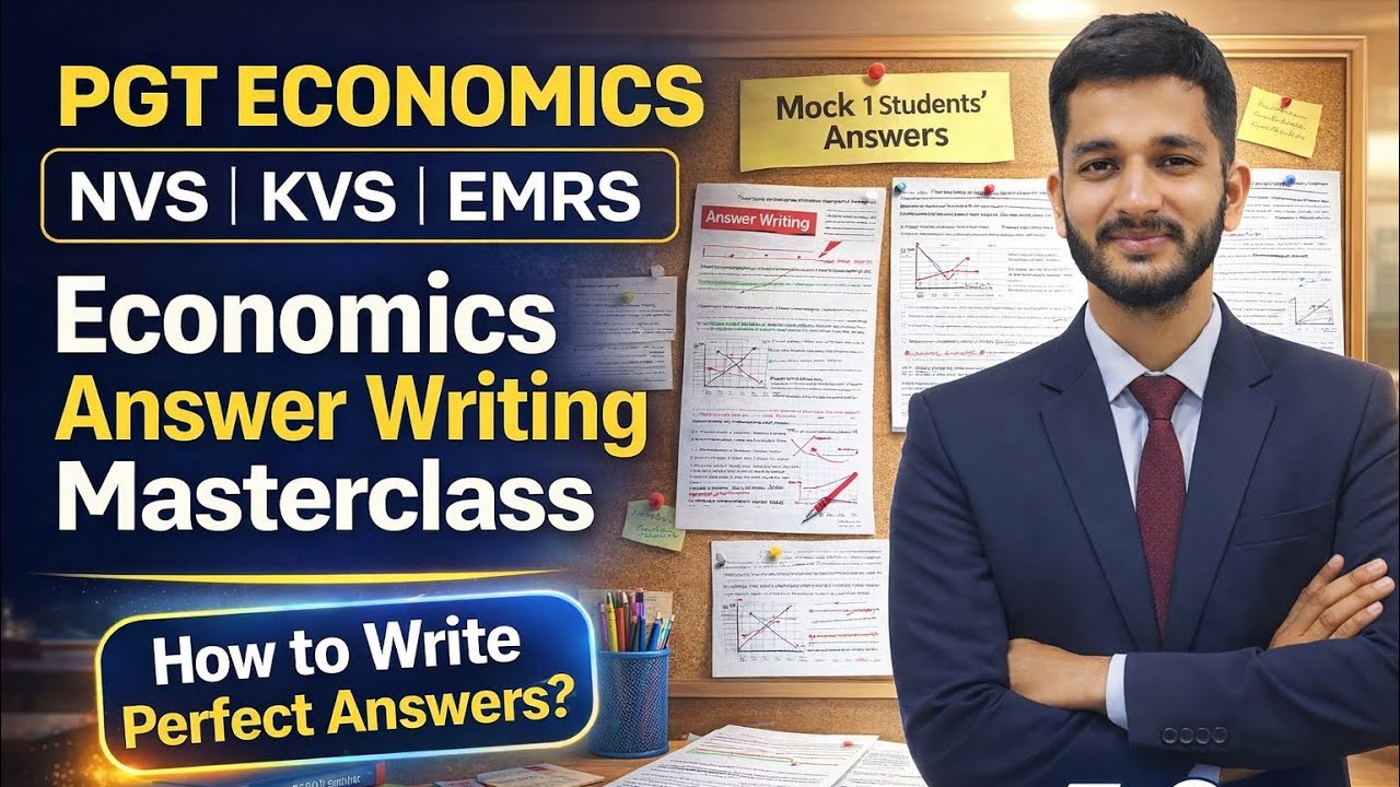 Mock 1 PGT  ECONOMICS SUBJECTIVE EXAM