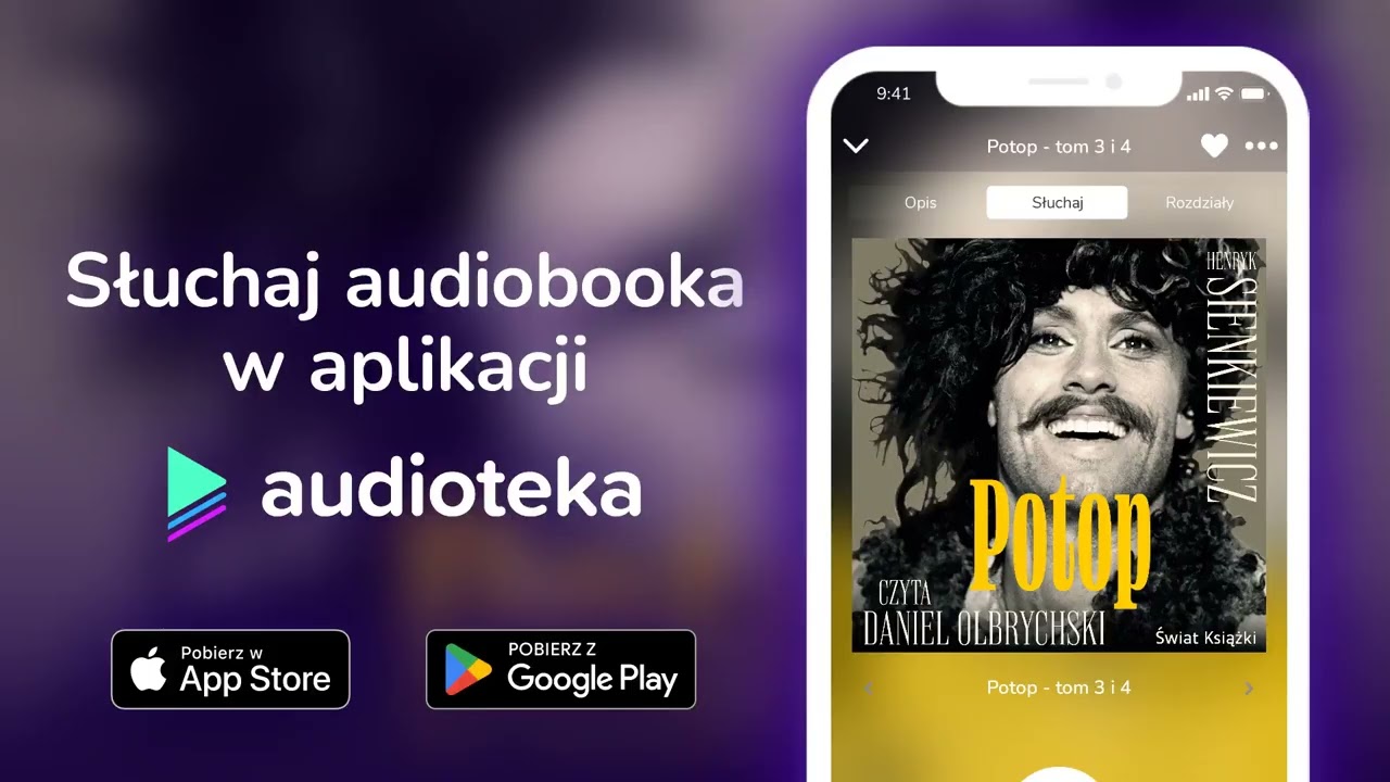 Potop - tom 3 i 4 - audiobook |  Henryk Sienkiewicz (czyta Daniel Olbrychski)