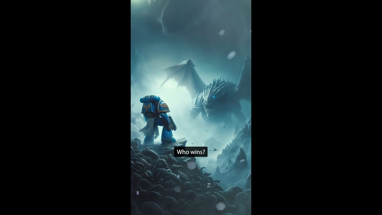 Ultramarine vs Chaos Daemon | Grimdark Video Art | Warhammer 40K Space Marine Cinematic