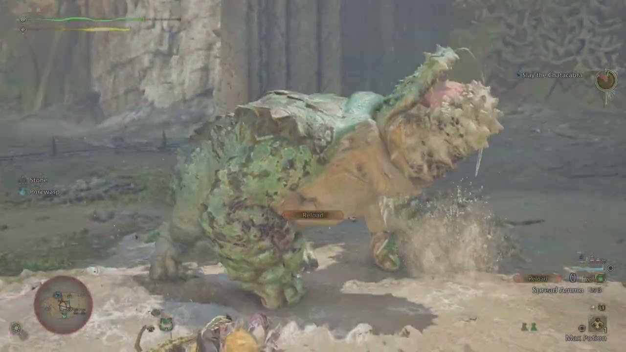 MH Wilds Arena Chatacabra LBG 3:17