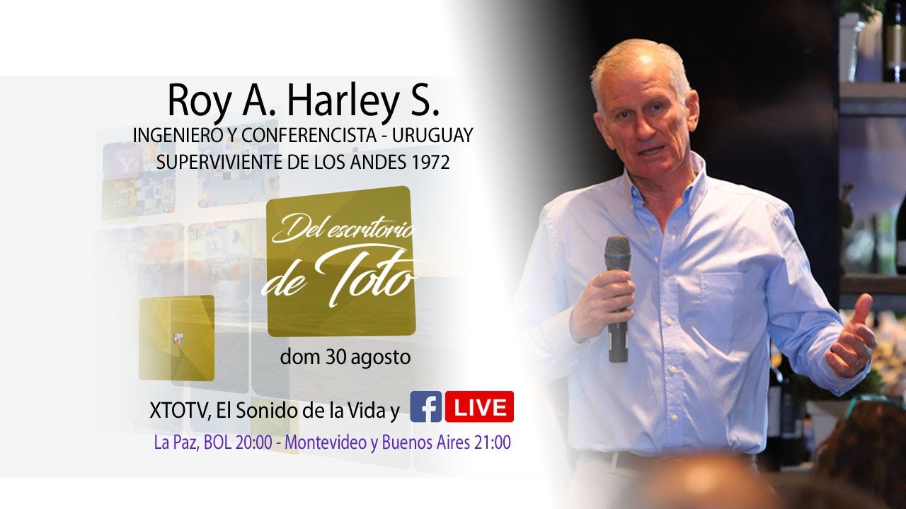 Toto Salcedo: con Roy Harley, superviviente de los Andes