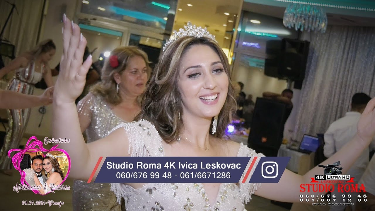 Sabaluko //Aleksandar & Kristina// part 3 - 09.07.2021 Vranje - Studio Roma 4K Ivica Leskovac