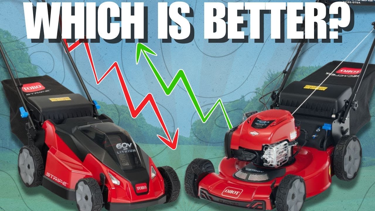 Should You Choose a BATTERY Push Mower Over GAS?