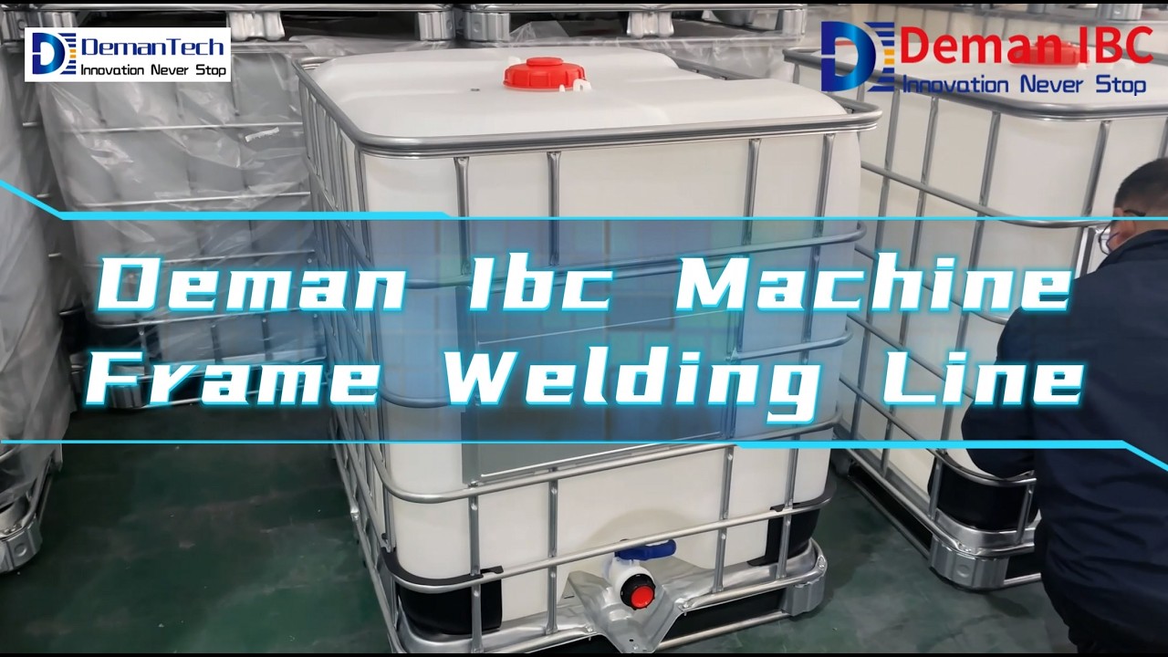 IBC blow molding machine a complete production line for IBC
