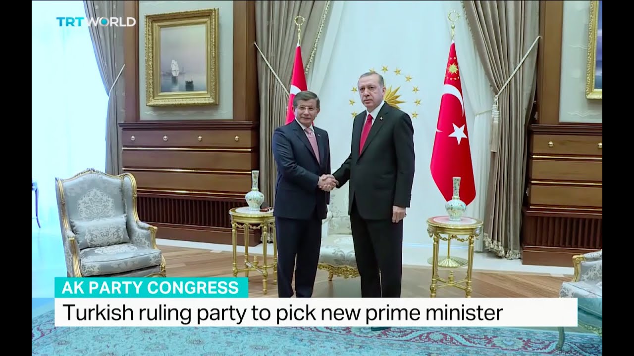 Turkish ruling party to pick new prime minister after Davutoglu step down, Ediz Tiyansan reports
