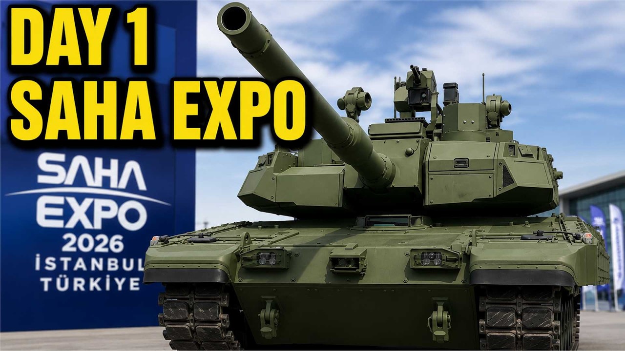 SAHA Expo 2026 Opens with Major Defense Industry Military Equipment Istanbul T&uuml;rkiye