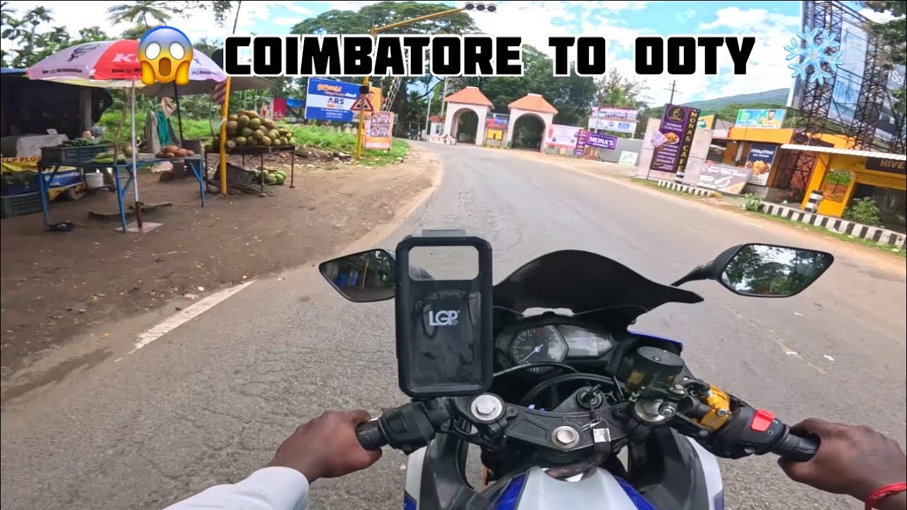 Coimbatore to Ooty 😱|￼ no petrol 😫￼