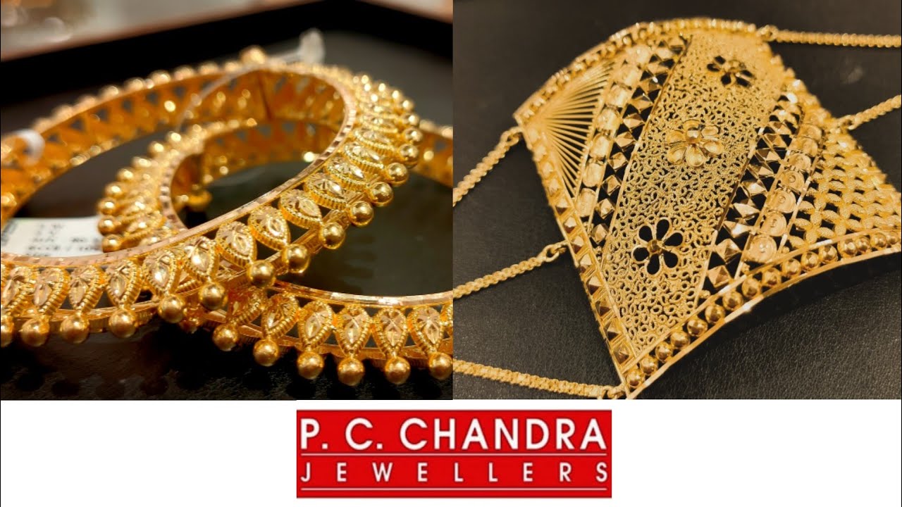 PC CHANDRA bridal gold mantasha & Kankan with weight n price | mantasa gold #jewellery designs 2022