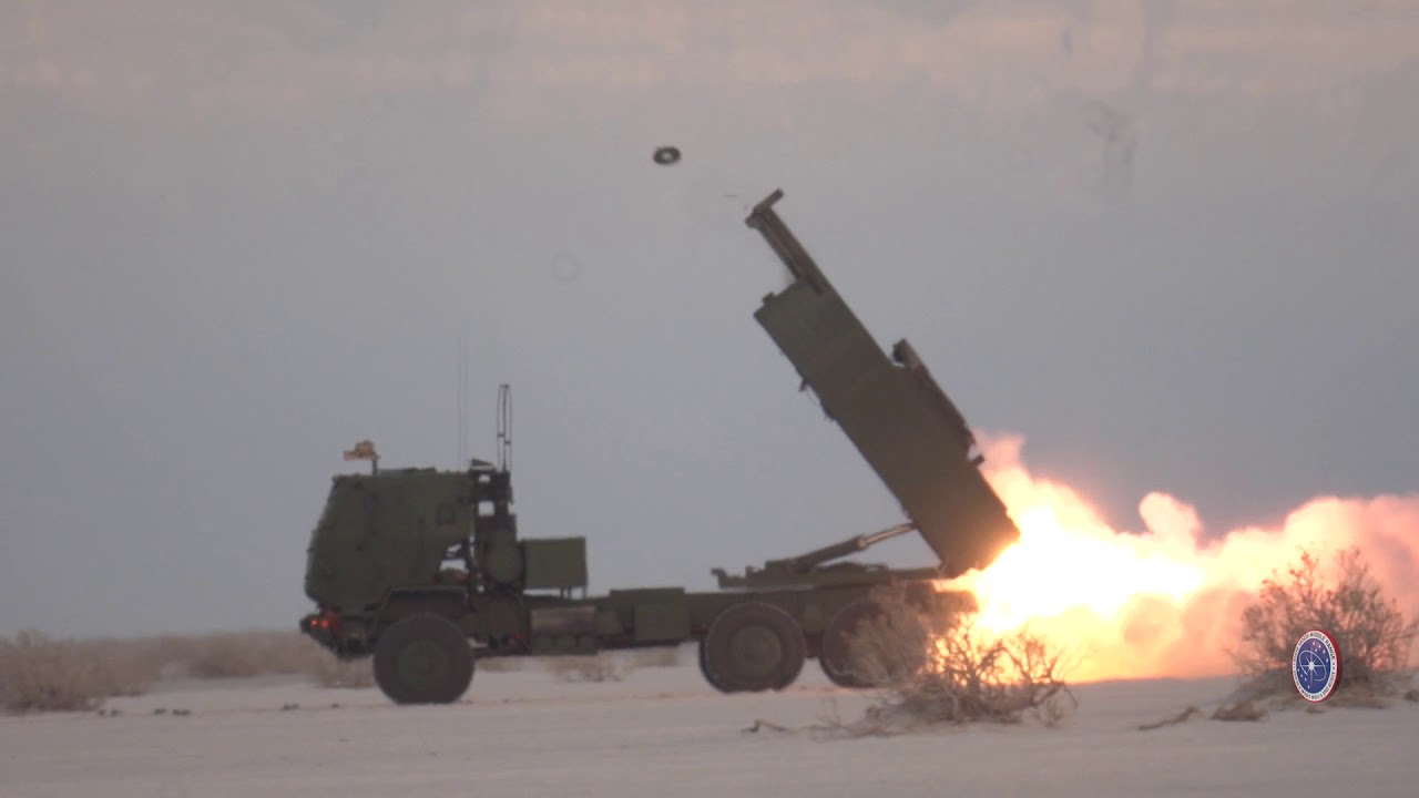 Marine HIMARS Training on White Sands Missile Range