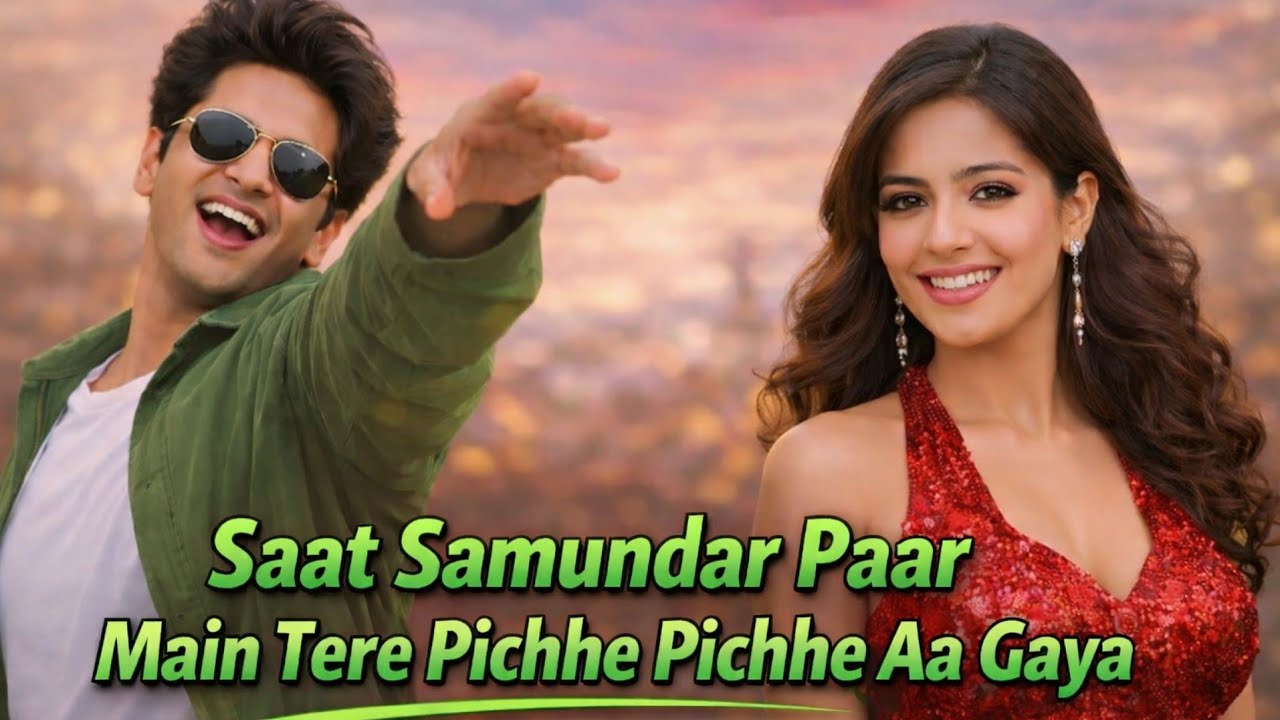 Saat Samundar Paar Main Tere Pichhe Pichhe Aa Gaya 💞 | 90s Style Romantic Song 🎧 | True Love Song ❤️