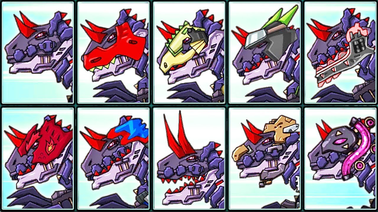 Dino Robot Infinity: Carnotaurus 10 Skins | Eftsei Gaming