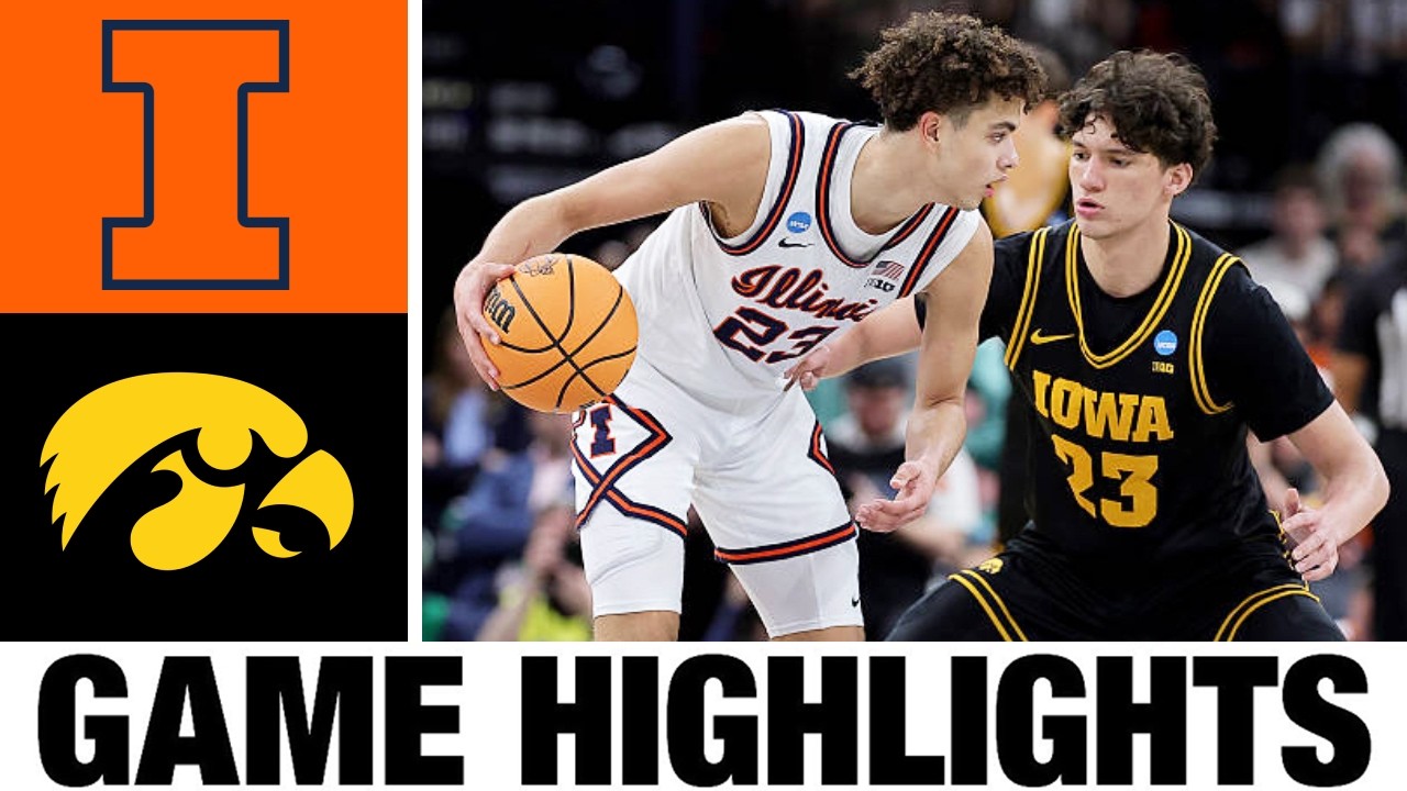 #3 Illinois vs Iowa FULL GAME Highlights | Men's Basketball | College Basketball 2026