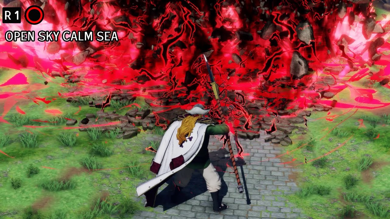 One Piece Pirate Warriors 4 - Prime Whitebeard (With Haki) (Mod Moveset) Complete Moveset