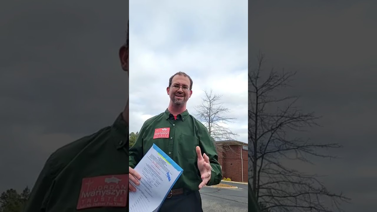Jordan Iwanyszyn picks up his petition to officially join the race for Trustee of Putnam County, TN