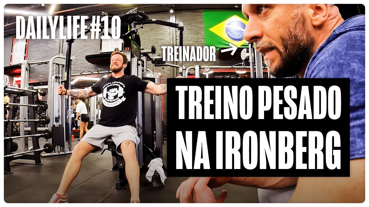 DOMINGO DE ESTUDOS E DE TREINO PESADO NA IRONBERG - Dailylife #10