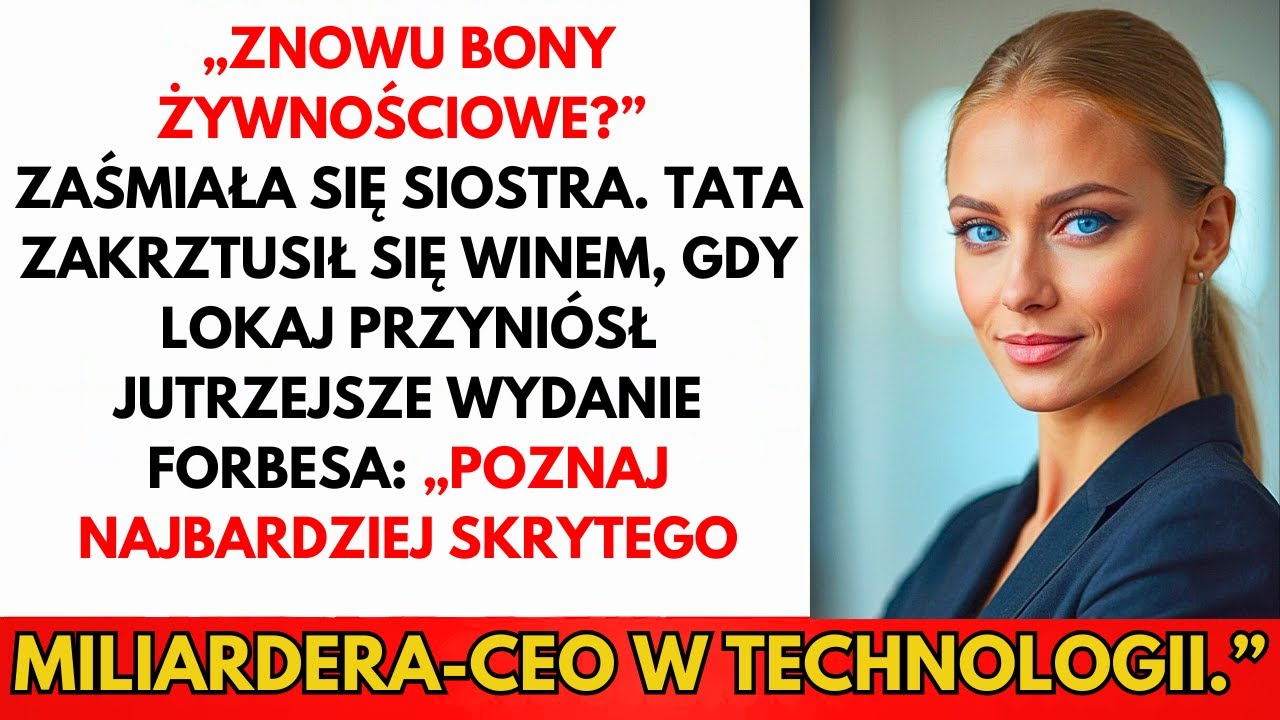 Na Rodzinnej Kolacji Siostra Zadrwiła „Znów Bony Żywnościowe?” Potem Wyszła Moja Okładka Forbes