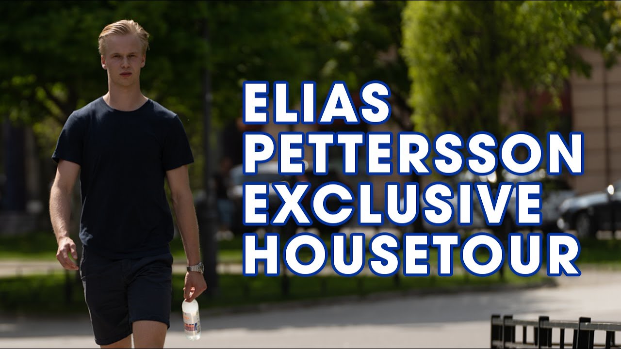 Elias Pettersson exclusive housetour (English subs)