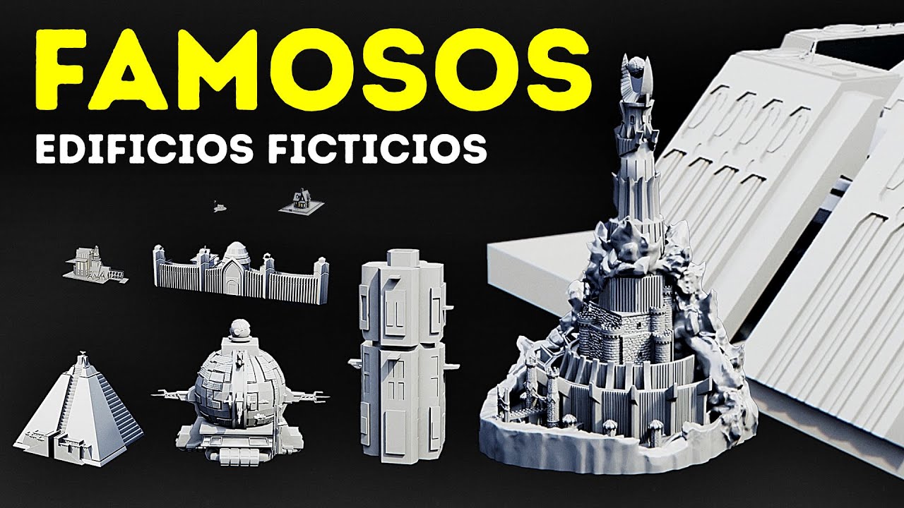 Impresionantes tamaños de los edificios de ficción más populares
