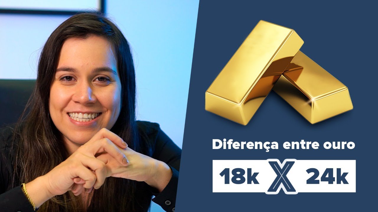 Diferença entre ouro 18K x 24K
