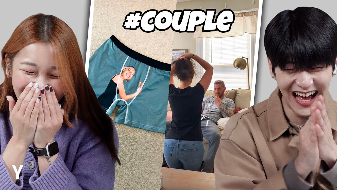 Корейцы впервые реагируют на TikTok «#Couple» | Y