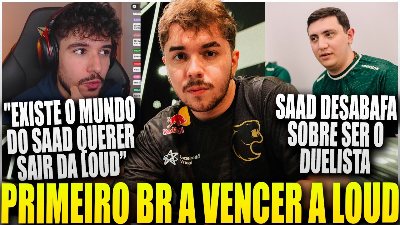 DONO DA FURIA FARPA O PANCADA APÓS VITÓRIA SOBRE A LOUD - SAADHAK DESABAFA SOBRE SER O DUELISTA e +