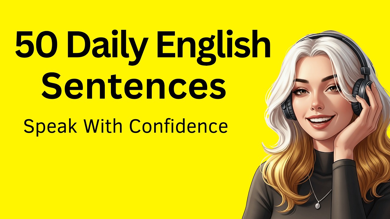 50 English Sentences You Hear But Can't Say | Spoken English Practice