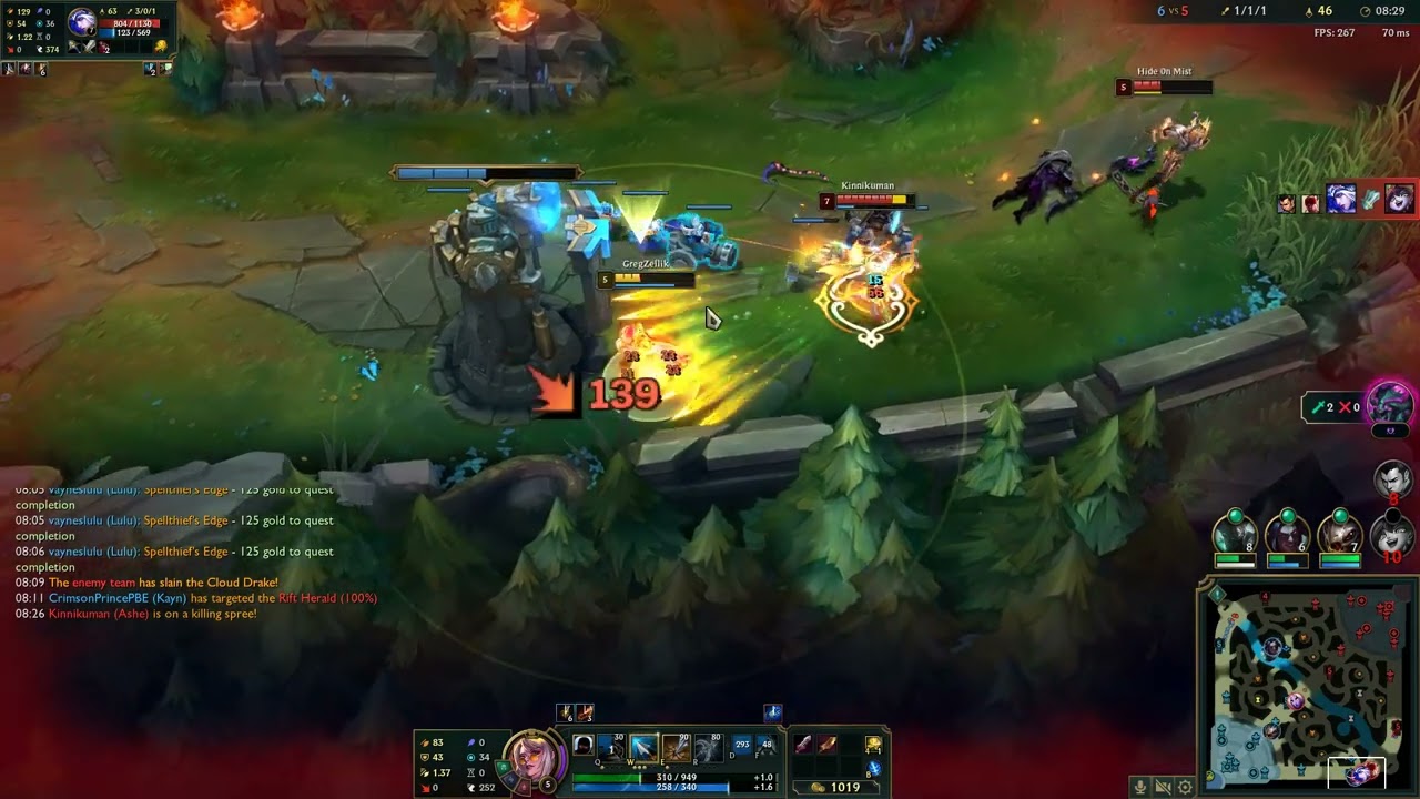 INSANE Vayne outplay | 13.10