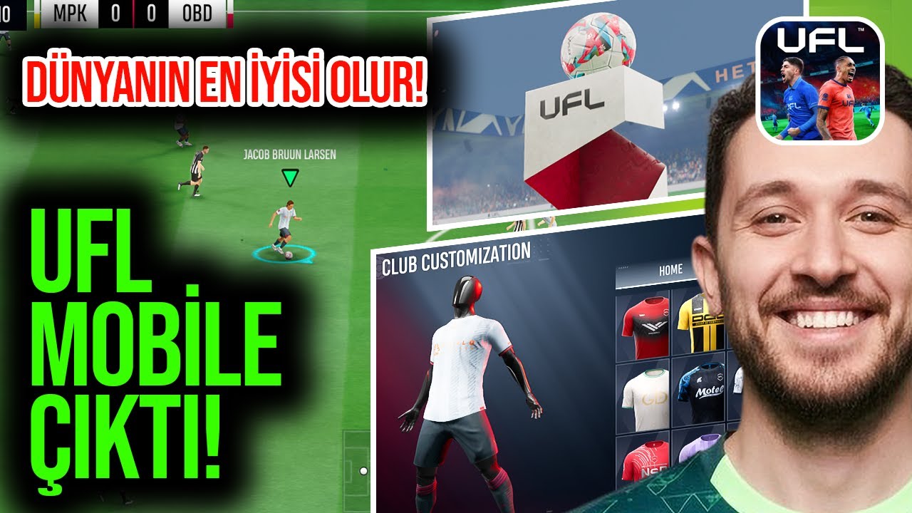UFL MOBİLE &Ccedil;IKTI 🔥 İLK İNCELEME! D&Uuml;NYANIN EN İYİ FUTBOL OYUNU OLABİLİR! EFSANE GRAFİKLER!
